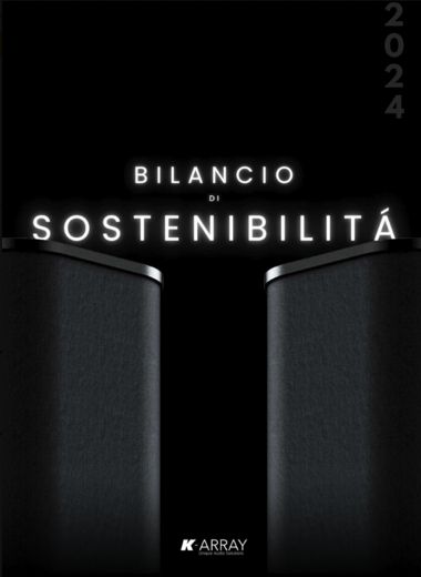 Bilancio di sostenibilità 2024, K-array